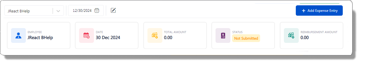Expense Entry - TimeLive Help - 1