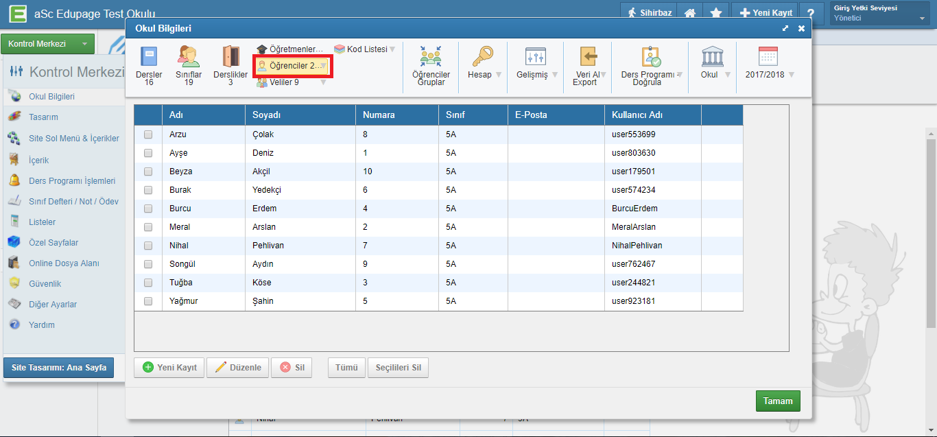 Edu page