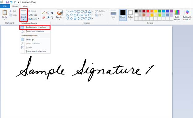 creating pdf signature