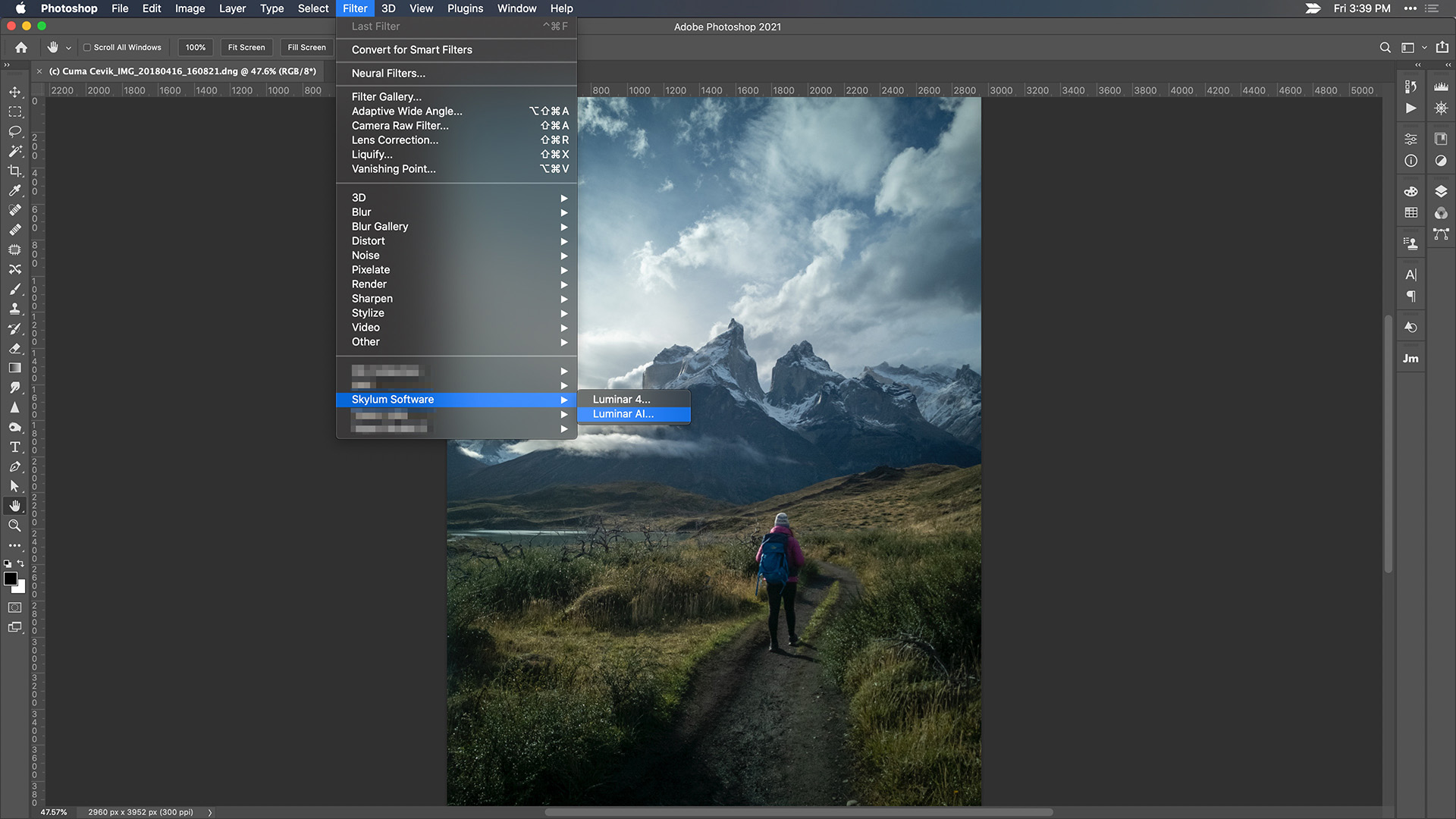 luminar photoshop plugin free download