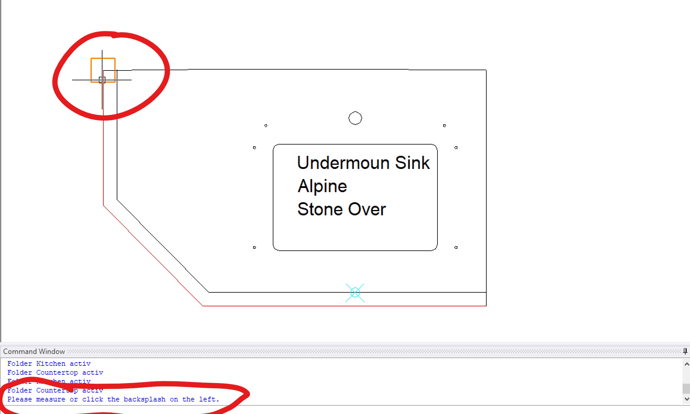 Measuring FullHeight Backsplash Flexijet Stone 1