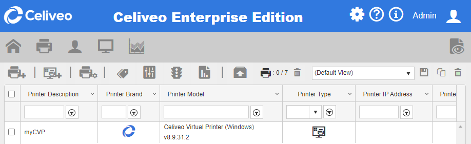 Deploy a Celiveo Shared Virtual Printer Package on a Print Server