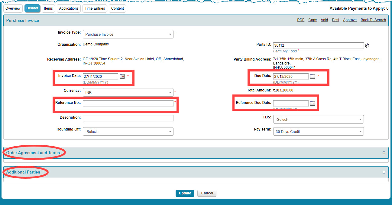 Know The Purchase Invoice Crest Erp User Manual