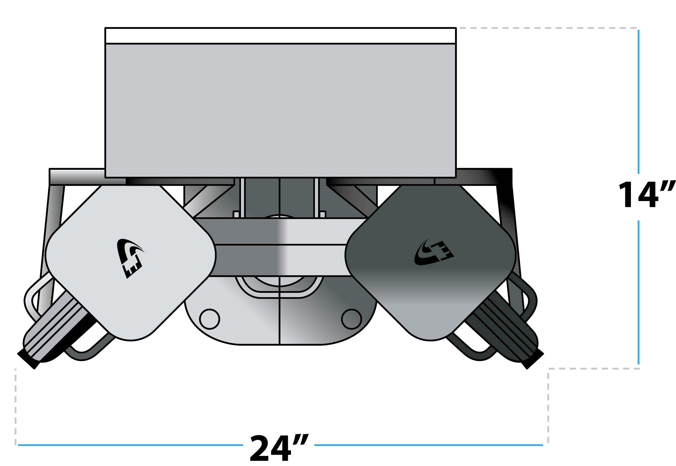 Dimensions Series 5 and 6 EV Charging Station 1