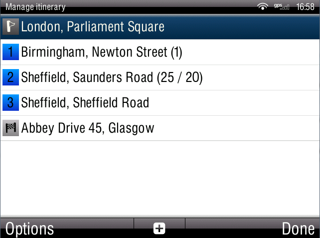 multi stop route planning sygic fleet 2d navigation 1 multi destination trip planner
