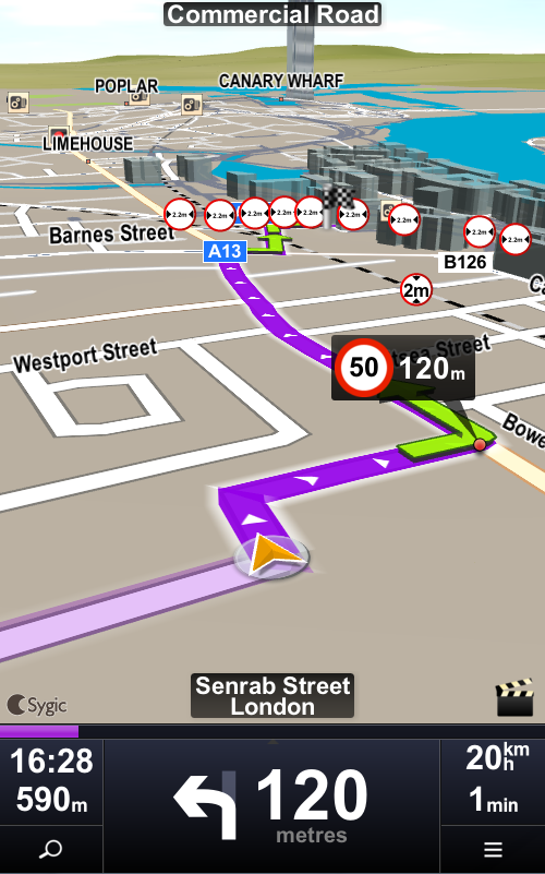 Sygic becomes the first truck navigation supported by Android