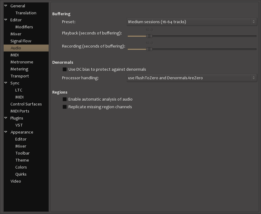 editing podcasts in mixbus 32c v5 on pc