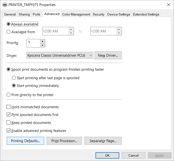 kyocera twain driver download