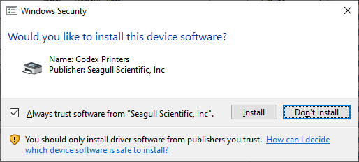 Drivers Seagull USB Devices