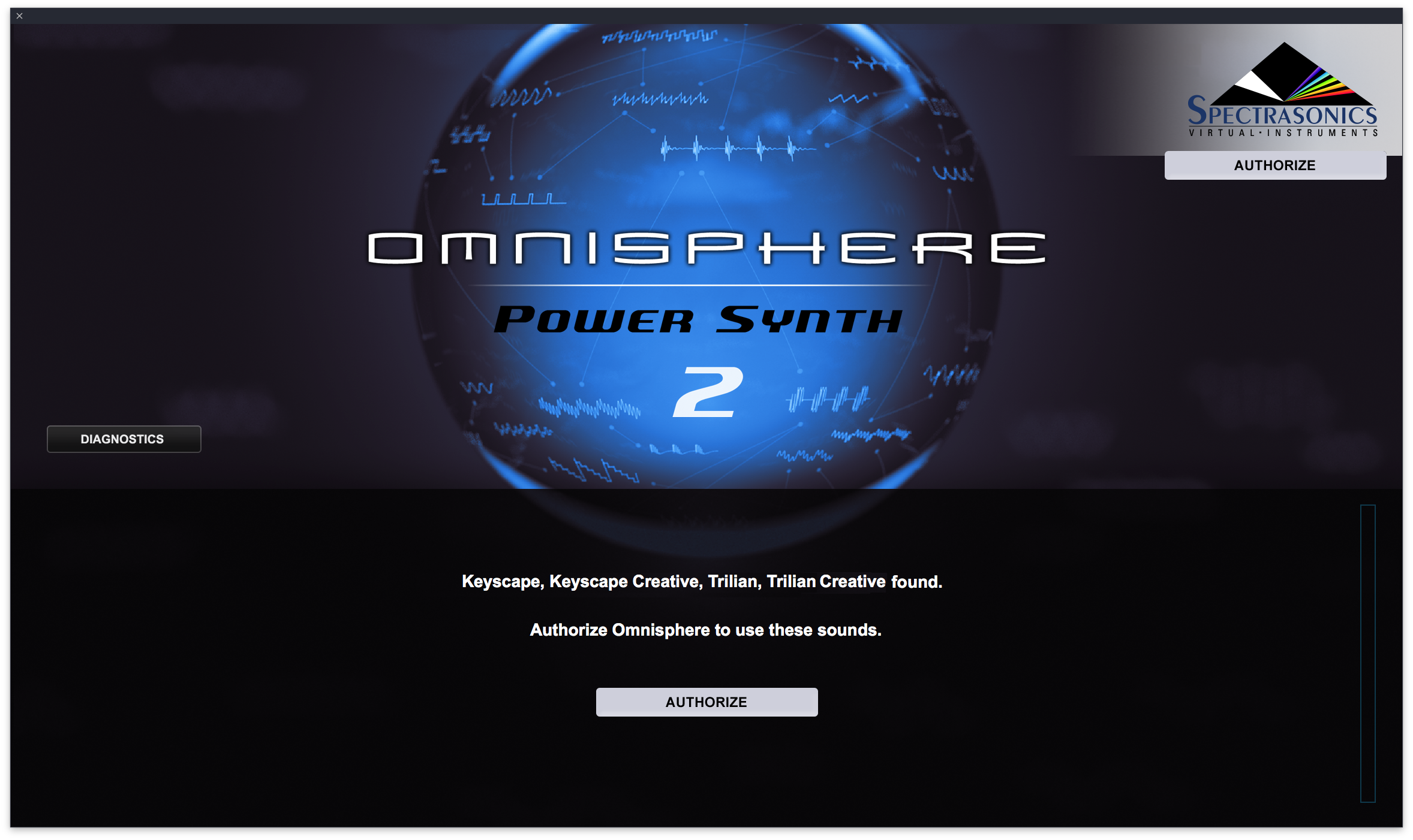 Omnisphere 2 Authorization